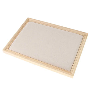 Wooden Earrings Dangler Jewelry Storage Photo Frame Board