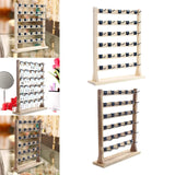Wooden Earrings Display Stand Jewelry Organizer Holder 6 Tiers