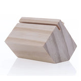 Wooden Jewelry Display Stand Earring Necklace Rings Holder