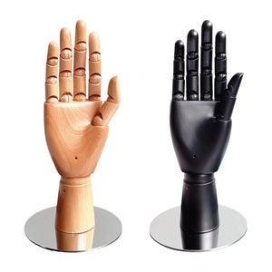 Wooden Hand Model 10 Inches Mannequin Hand for Art Supplies