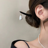 Wooden Romantic Tulip Hair Sticks Chinese Hair Pins Vintage Women Accessories