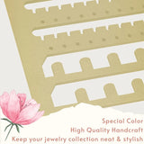 Wooden Jewelry Organizer Wall Mounted Display Stand