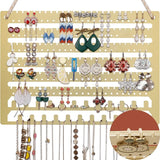 Wooden Jewelry Organizer Wall Mounted Display Stand