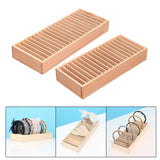 Wooden Headband Holder Bracelets Storage Box