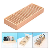 Wooden Headband Holder Bracelets Storage Display Box