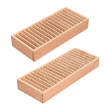 Wooden Headband Holder Bracelets Storage Display Box