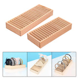 Wooden Headband Holder Bracelets Storage Display Box