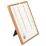Wooden Jewellery Storage Display Stand Earring Necklace Organizer