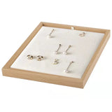 Wooden Jewellery Storage Display Stand Earring Necklace Organizer