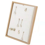 Wooden Jewellery Storage Display Stand Earring Necklace Organizer