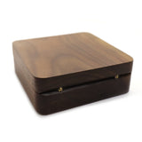 Personalized Wooden Jewelry Box for Wedding, Rustic Ring Earring Storage