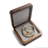 Personalized Wooden Jewelry Box for Wedding, Rustic Ring Earring Storage