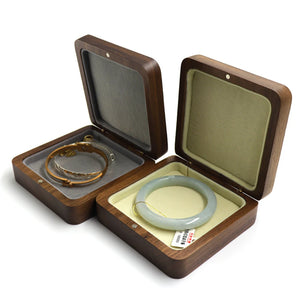 Personalized Wooden Jewelry Box for Wedding, Rustic Ring Earring Storage