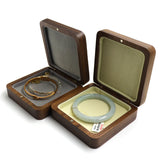 Personalized Wooden Jewelry Box for Wedding, Rustic Ring Earring Storage