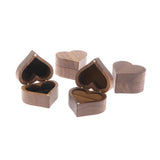 Large Capacity Wooden Jewelry Box for Earring Ring Storage