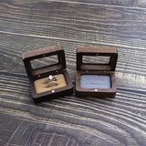 Large Capacity Wooden Jewelry Box Earring Ring Storage
