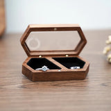 Large Capacity Wooden Jewelry Box Earring Ring Storage Gift