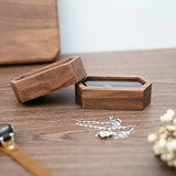 Large Capacity Wooden Jewelry Box Earring Ring Storage Gift