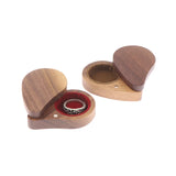 Large Capacity Wooden Jewelry Box for Earring Ring Storage