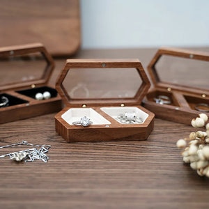Earring Ring Jewelry Box Travel Bead Case Gift