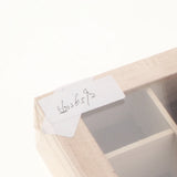 Wooden Jewelry Box, Organizer with Grids, Gift for Loved Ones