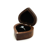 Wooden Jewelry Box Large Capacity Travel Storage Earring Ring Case