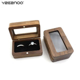 Wooden Jewelry Box Large Travel Storage Box Wedding Valentine Engagement