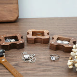 Wooden Jewelry Box with Magnetic Closure for Necklace Earrings Ring Organizer