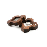 Wooden Jewelry Box with Magnetic Closure for Necklace Earrings Ring Organizer