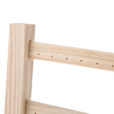 Wooden Jewelry Display Rack Stand Earrings Necklace Organizer Holder