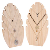 Wooden Jewelry Display Stand T-Bar Bracelets Earrings Holder