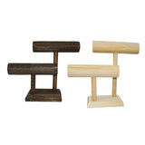 2 Tier Wooden Bracelet Holder Jewelry Display Stand