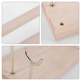Wooden Jewelry Display Stand Ring Holder T-Bar Display