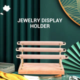 Wooden Jewelry Display Stand Ring Holder T-Bar Display
