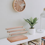Wooden Jewelry Display Stand Ring Holder T-Bar Display