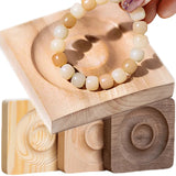 Wooden Jewelry Display Tray for Store Countertop