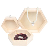 Wooden Jewelry Organizer Box Necklace Bracelet Jewelry Display Tray Case Holder