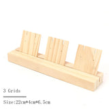 Wooden Earrings Hanger Display Stand Storage Holder