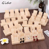 Wooden Earrings Hanger Display Stand Storage Holder