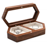 Wooden Jewelry Portable Mini Travel Storage Box