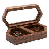 Wooden Jewelry Portable Mini Travel Storage Box