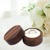 Personalized Wooden Jewelry Ring Box Engagement Wedding Decor