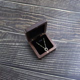 Wooden Jewelry Box for Ring Bracelet Necklace