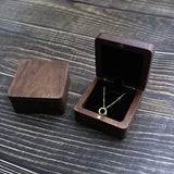 Wooden Jewelry Box for Ring Bracelet Necklace
