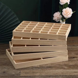 Wooden Jewelry Storage Trays Earrings Ring Necklace Organizers Holders