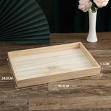 Wooden Jewelry Storage Trays Earrings Ring Necklace Organizers Holders