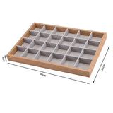 Wooden Jewelry Trays Organizer for Drawer