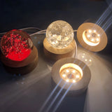 LED Display Stand & Nightlight for Crystal Ball - Home Decor Birthday Gift