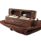 Wooden Lover's Hoaca Wood Wedding Ring Box