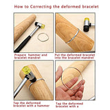 Wooden Mandrels Bracelet Bangles Jewelry Making Shaping For Bangles Bracelets